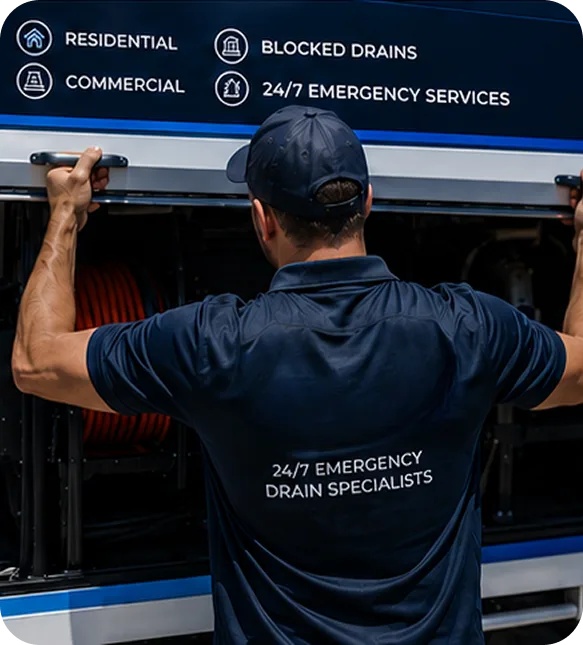 Licensed blocked drain plumber servicing a Narrabeen home